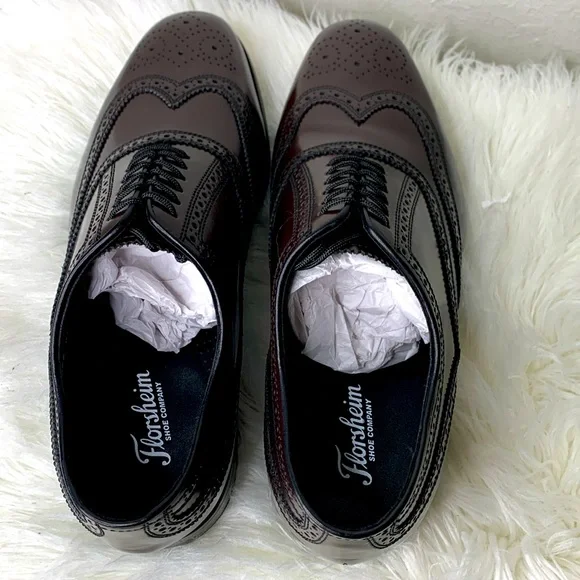 FLORSHEIM Men's Lexington Wing-Tip Oxford - Picture 13 of 13